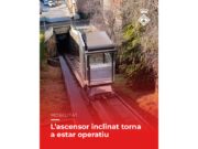 El funicular de Puigcerdà torna a estar en funcionament amb un nou horari