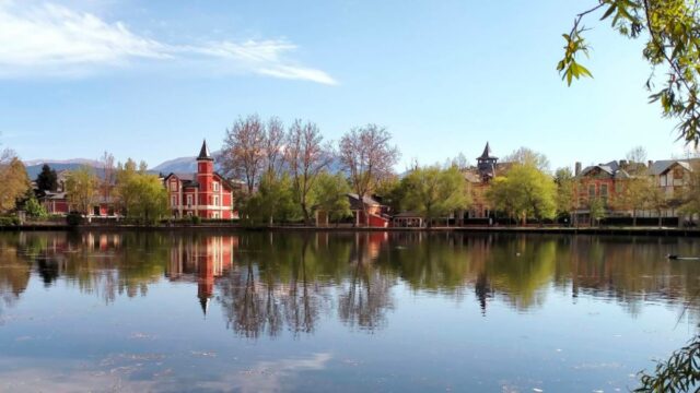 Imatge de l'estany de Puigcerdà