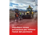 Noves mesures de l’Ajuntament de Puigcerdà per millorar el paviment