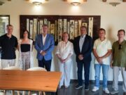 Miquel Noguer inaugura l’espai rehabilitat al Palau de l’Abat de Vila-sacra