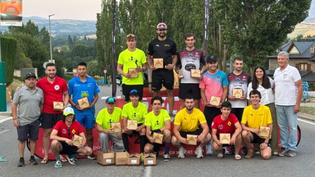 Imatge dels guanyadors de la X Ceretana (RFEP)