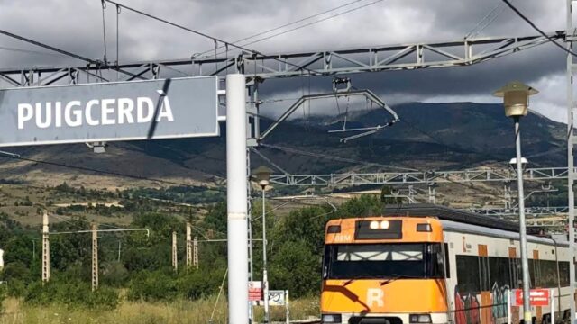 Imatge de l'estació de Rodalies (Puigcerdà)